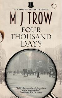 Book Cover for Four Thousand Days by M J Trow