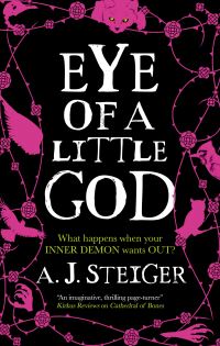 Book Cover for Eye of a Little God by A J Steiger