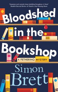 Book Cover for Bloodshed in the Bookshop by Simon Brett