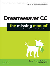 Book Cover for Dreamweaver CC by David Sawyer McFarland, Chris Grover