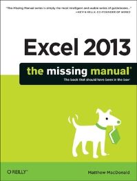Book Cover for Excel 2013 by Matthew MacDonald