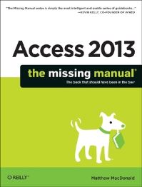 Book Cover for Access 2013 by Matthew MacDonald
