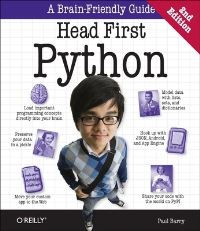 Book Cover for Head First Python by Paul Barry