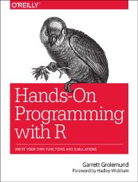 Book Cover for Hands-on Programming With R by Garrett Grolemund