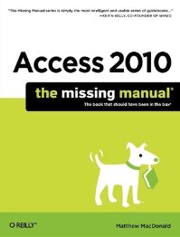Book Cover for Access 2010 by Matthew MacDonald