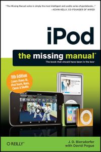 Book Cover for iPod by J. D. Biersdorfer, David Pogue