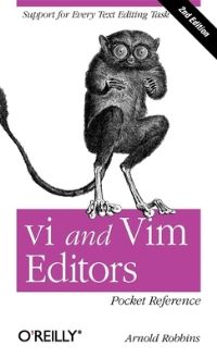 Book Cover for Vi and Vim Editors Pocket Reference by Arnold Robbins