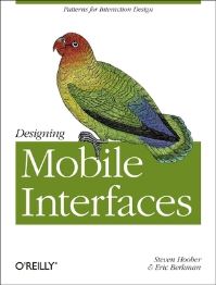 Book Cover for Designing Mobile Interfaces by Steven Hoober, Eric Berkman