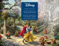 Book Cover for Disney Dreams Collection Thomas Kinkade Studios Disney Princess Coloring Poster by Thomas Kinkade