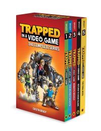 Book Cover for Trapped in a Video Game by Dustin Brady