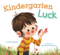 Book Cover for Kindergarten Luck by Louise Borden