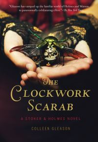 Book Cover for The Clockwork Scarab by Colleen Gleason