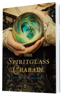 Book Cover for The Spiritglass Charade by Colleen Gleason