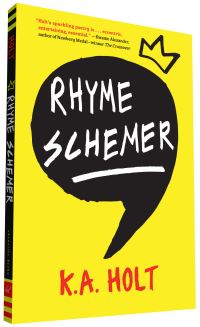 Book Cover for Rhyme Schemer by K A Holt