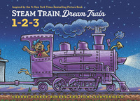 Book Cover for Steam Train, Dream Train 1-2-3 by Sherri Duskey Rinker