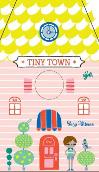 Book Cover for Tiny Town by Suzy Ultman