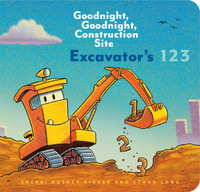 Book Cover for Excavator's 123 by Sherri Duskey Rinker, Ethan Long