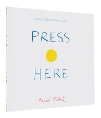 Book Cover for Press Here by Hervé Tullet