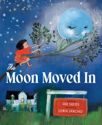 Book Cover for The Moon Moved In by Sue Soltis