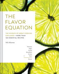 Book Cover for The Flavor Equation by Nik Sharma