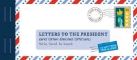 Book Cover for Letters to the President (And Other Elected Officials) by Lea Redmond