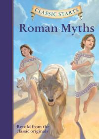 Book Cover for Roman Myths by Diane Namm