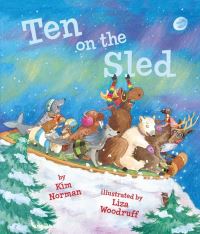 Book Cover for Ten on the Sled by Kim Norman