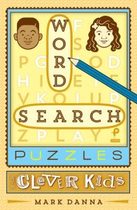 Book Cover for Word Search Puzzles for Clever Kids by Mark Danna