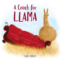 Book Cover for A Couch for Llama by Leah Gilbert