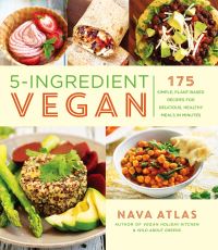 Book Cover for 5-Ingredient Vegan by Nava Atlas