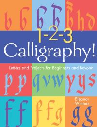 Book Cover for 1-2-3 Calligraphy! by Eleanor Winters