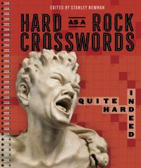 Book Cover for Hard as a Rock Crosswords by Stanley Newman