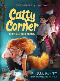Book Cover for Catty Corner Pounces Into Action by Julie Murphy