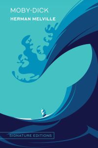 Book Cover for Moby-Dick by Herman Melville