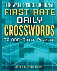 Book Cover for The Wall Street Journal First-Rate Daily Crosswords by Mike Shenk