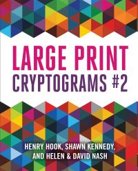 Book Cover for Large Print Cryptograms #2 by David Nash, Helen Nash