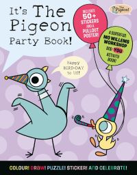 Book Cover for It's The Pigeon Party Book! by Mo Willems Workshop