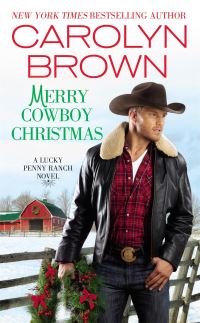 Book Cover for Merry Cowboy Christmas by Carolyn Brown