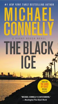 Book Cover for The Black Ice by Michael Connelly, Copyright Paperback Collection Library of Congress