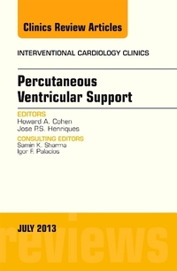 Book Cover for Percutaneous Ventricular Support by Howard Cohen, Jose P S Henriques