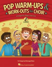 Book Cover for Pop Warm-Ups & Work-Outs for Choir by Rich Tozzoli