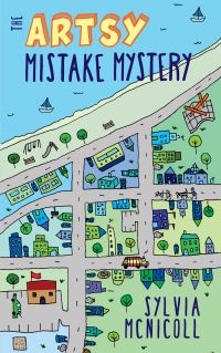 Book Cover for The Artsy Mistake Mystery by Sylvia McNicoll