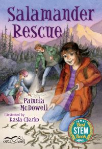 Book Cover for Salamander Rescue by Pamela McDowell