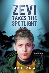 Book Cover for Zevi Takes the Spotlight by Carol Matas