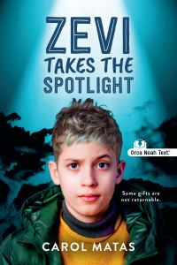 Book Cover for Zevi Takes the Spotlight (Noah Text Edition) by Carol Matas