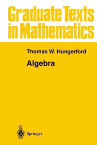 Book Cover for Algebra by Thomas W Hungerford
