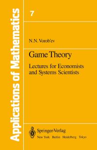 Book Cover for Game Theory by Nikolai N Vorobev