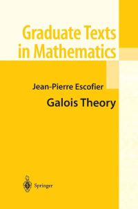 Book Cover for Galois Theory by JeanPierre Escofier