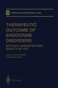 Book Cover for Therapeutic Outcome of Endocrine Disorders by Brian Stabler, Barry B Bercu