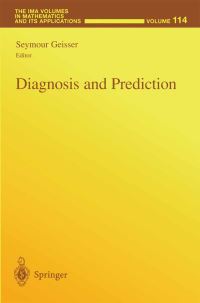 Book Cover for Diagnosis and Prediction by Seymour Geisser